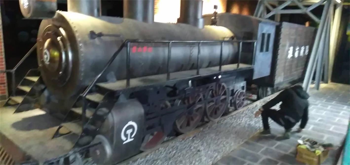 砀山县蒸汽火车模型